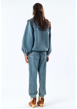 Fal jakke Dusty Blue Lollys Laundry 